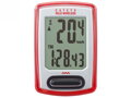 CATEYE Cyklopočítač CAT Velo Wireless (VT230W) červená