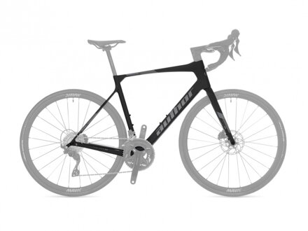 AUTHOR Rám+vidlice Charisma 55 2025 černá-matná/stříbrná