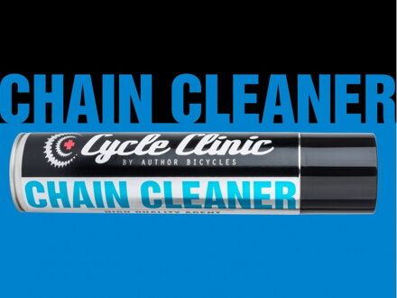 AUTHOR Čistič Cycle Clinic Chain Cleaner aerosol 400 ml černá