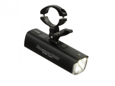 AUTHOR Světlo př. PROXIMA 1000 lm / GoPro 25- 32 clamp USB Alloy černá