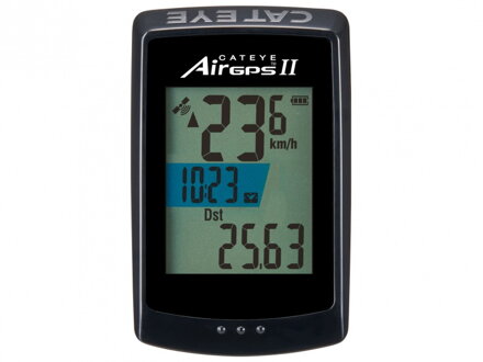 CATEYE Cyklopočítač CAT AirGPS II (GPS100N) černá