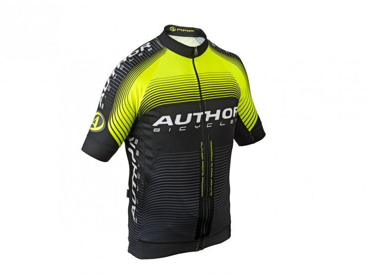 AUTHOR Dres Men Sport X7 ARP k/r žlutá-neonová/černá AUTHOR Dres Men Sport X7 ARP k/r žlutá-neonová/černá