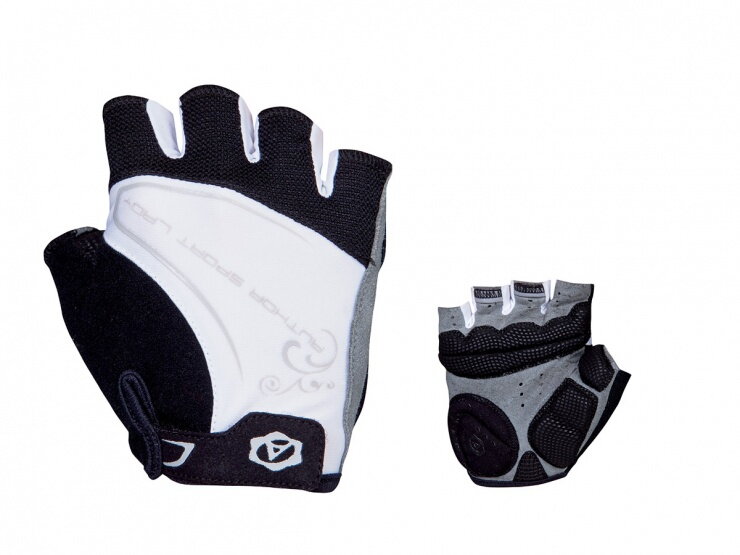 AUTHOR Rukavice Lady Comfort Gel k/p bílá/černá AUTHOR Rukavice Lady Comfort Gel k/p bílá/černá