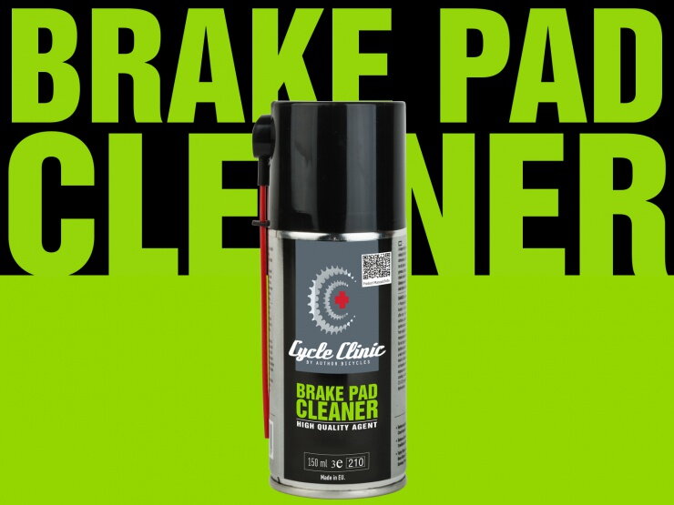 AUTHOR Čistič Cycle Clinic BrakePad Cleaner 150 ml černá AUTHOR Čistič Cycle Clinic BrakePad Cleaner 150 ml černá