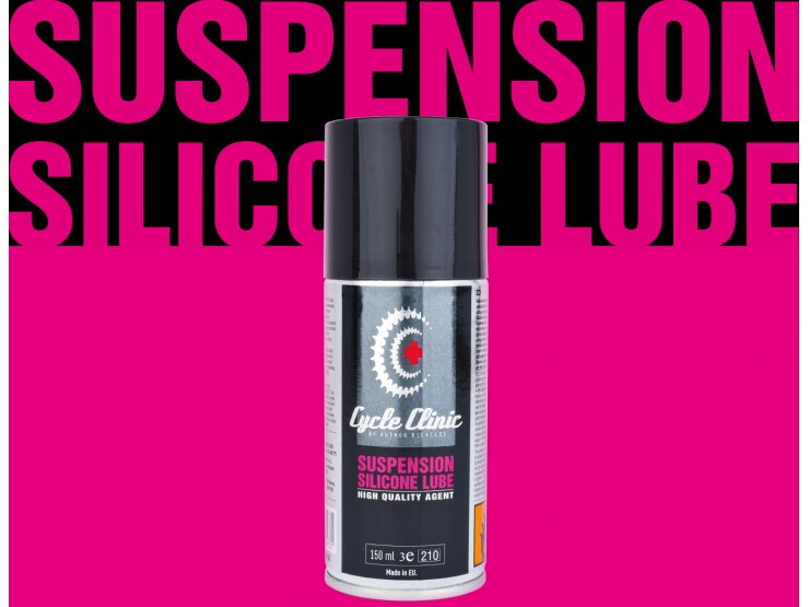 AUTHOR Mazivo Cycle Clinic Suspension Silicone Lube 150 ml černá