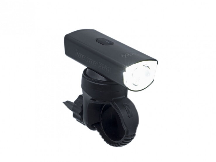 AUTHOR Světlo př. LUMINA 350 lm USB Alloy černá