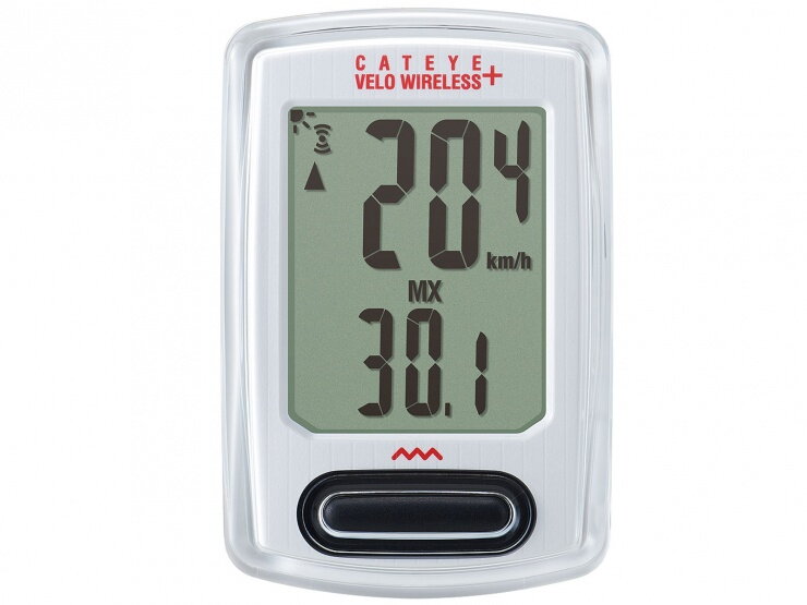 CATEYE Cyklopočítač CAT Velo Wireless + (VT235W) bílá CATEYE Cyklopočítač CAT Velo Wireless + (VT235W) bílá