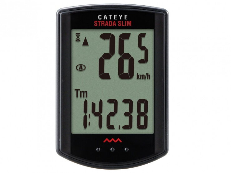 CATEYE Cyklopočítač CAT Strada Wireless - MTB (RD310W) černá CATEYE Cyklopočítač CAT Strada Wireless - MTB (RD310W) černá