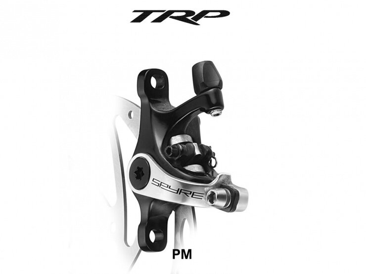 TEKTRO Kot. brzda TRP Spyre mech. černá/stříbrná