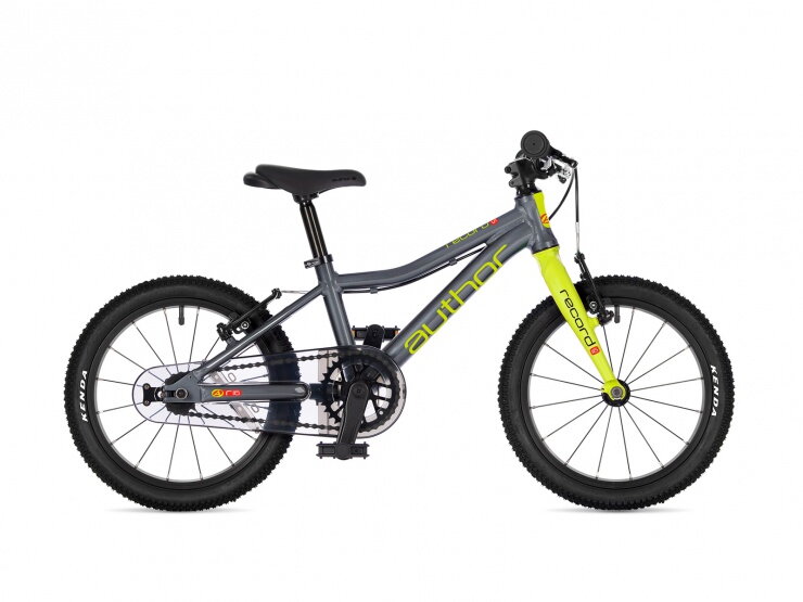 AUTHOR Record 16 2026 šedá/limeta/červená