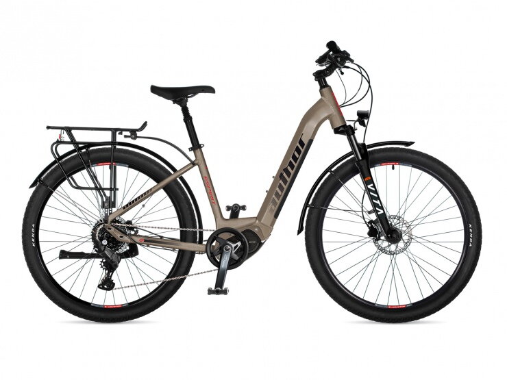 AUTHOR Espirit titan-matná/černá/červená