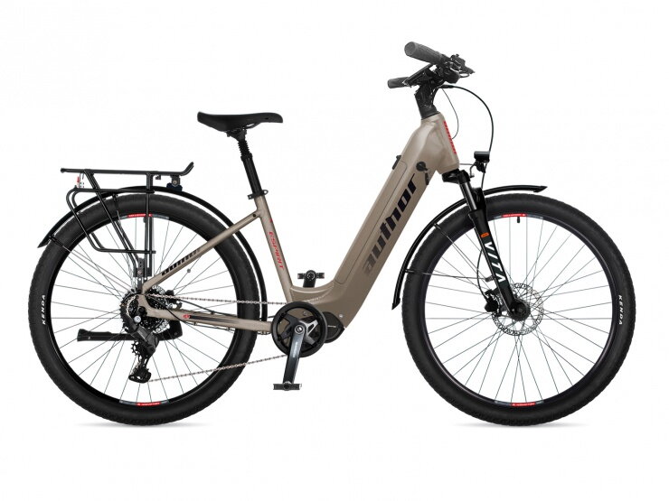 AUTHOR Espirit titan-matná/černá/červená