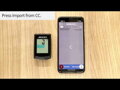 Nastavení pomocí Cateye Cycling - Android