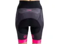Crussis Cyklistické kraťasy dámské černá/růžová