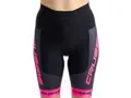 Crussis Cyklistické kraťasy dámské černá/růžová