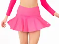 Crussis Sportovní sukně se šortkami NEON PINK