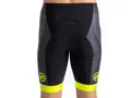 Crussis Elastické kraťasy pánské černá/žlutá