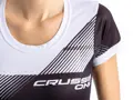 Crussis portovní tričko – ONE dámské krátký rukáv černá/bílá