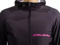 Crussis Mikina dámská černá/růžová