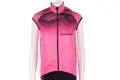 Crussis cyklistická vesta dámská růžová/černá