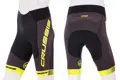Crussis Cyklistické kraťasy se šlemi pánské černá/žlutá