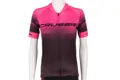 Crussis Cyklistický dres dámský krátký rukáv černá/růžová