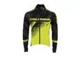 Crussis Cyklistická bunda pánská černá/žlutá fluo