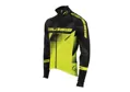 Crussis Cyklistická bunda pánská černá/žlutá fluo