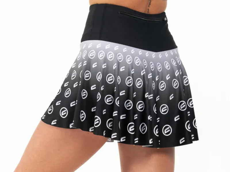 Crussis Sportovní sukně se šortkami BLACK OMBRE Crussis Sportovní sukně se šortkami BLACK OMBRE
