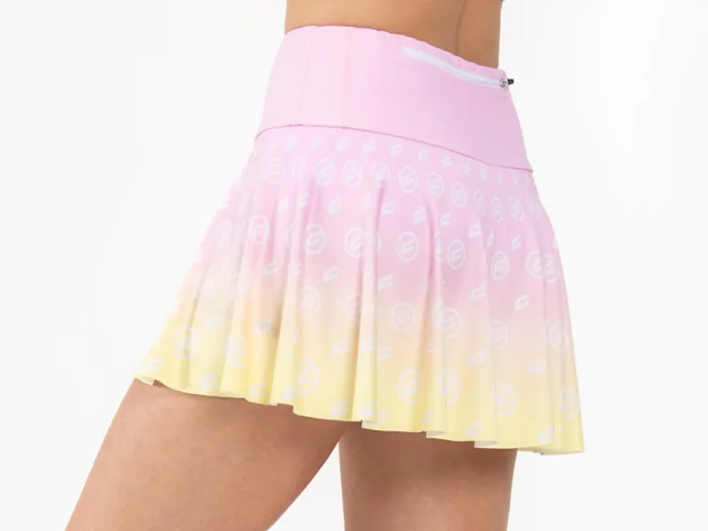 Crussis Sportovní sukně se šortkami FIT OMBRE Crussis Sportovní sukně se šortkami FIT OMBRE