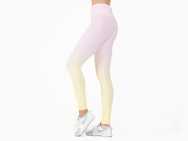 Crussis Legíny s vysokým pasem dámské FIT OMBRE Crussis Legíny s vysokým pasem dámské FIT OMBRE