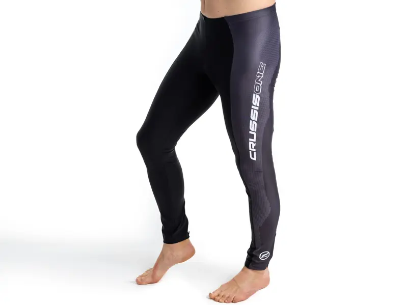 Crussis Elastické kalhoty – ONE pánské černá/bílá