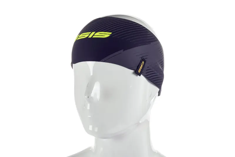 Crussis Sportovní čelenka černá/žlutá